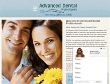 Tablet Screenshot of advanceddentalprof.com